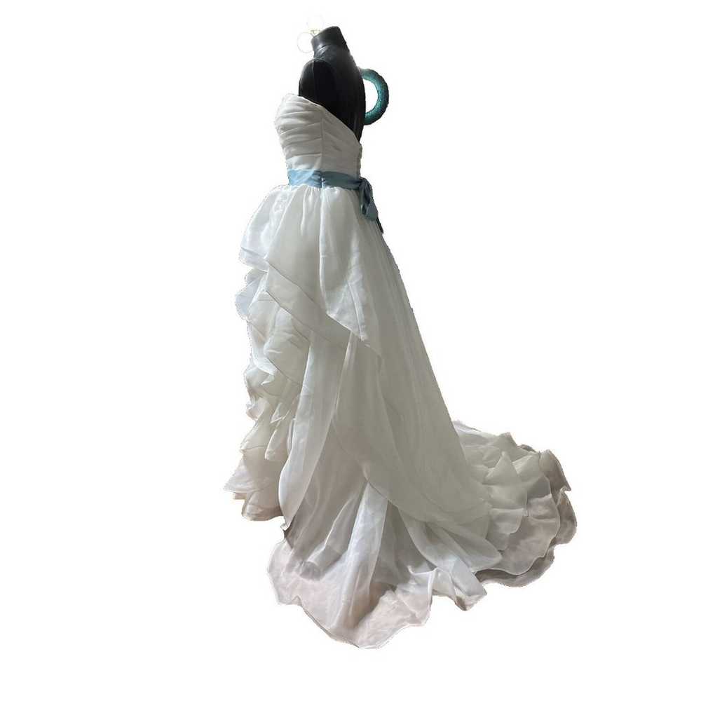 Jasmine Wedding Dress Women’s 10 White Mermaid Lo… - image 2