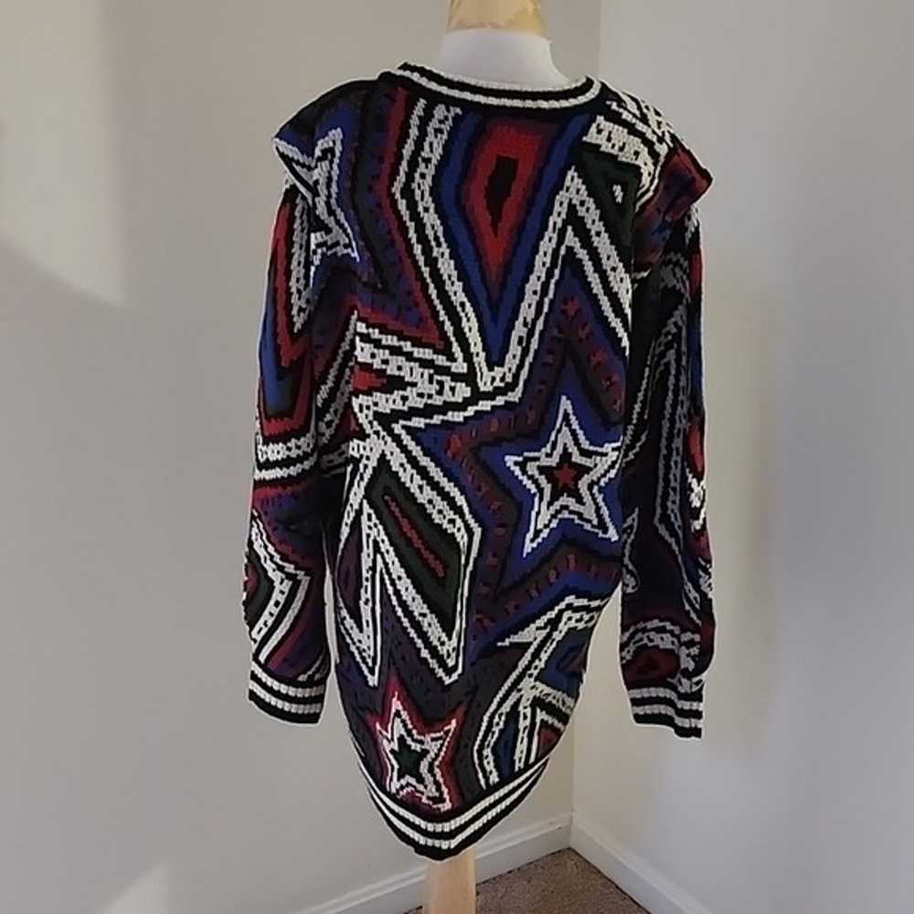 Farm Rio Size M Mystic Trip long sleeve Sweater D… - image 4