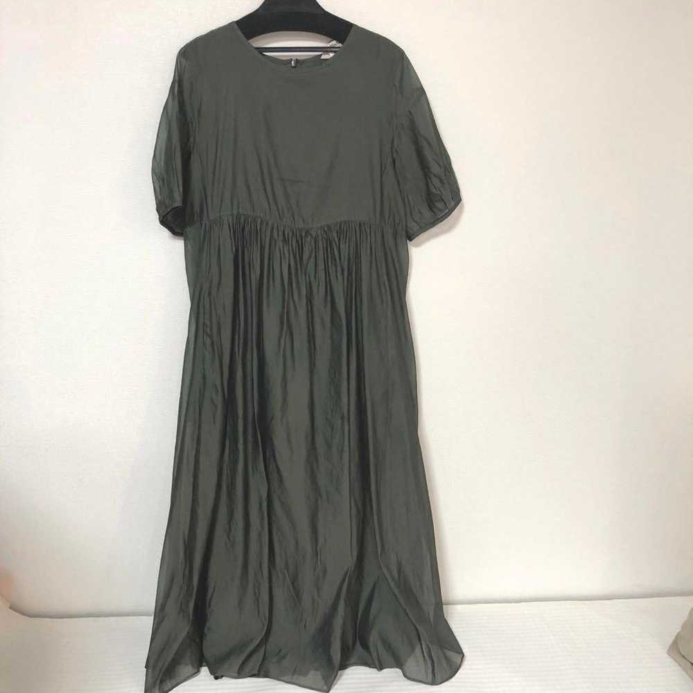 Es Max Mara Cotton Silk Organza Dress - image 5