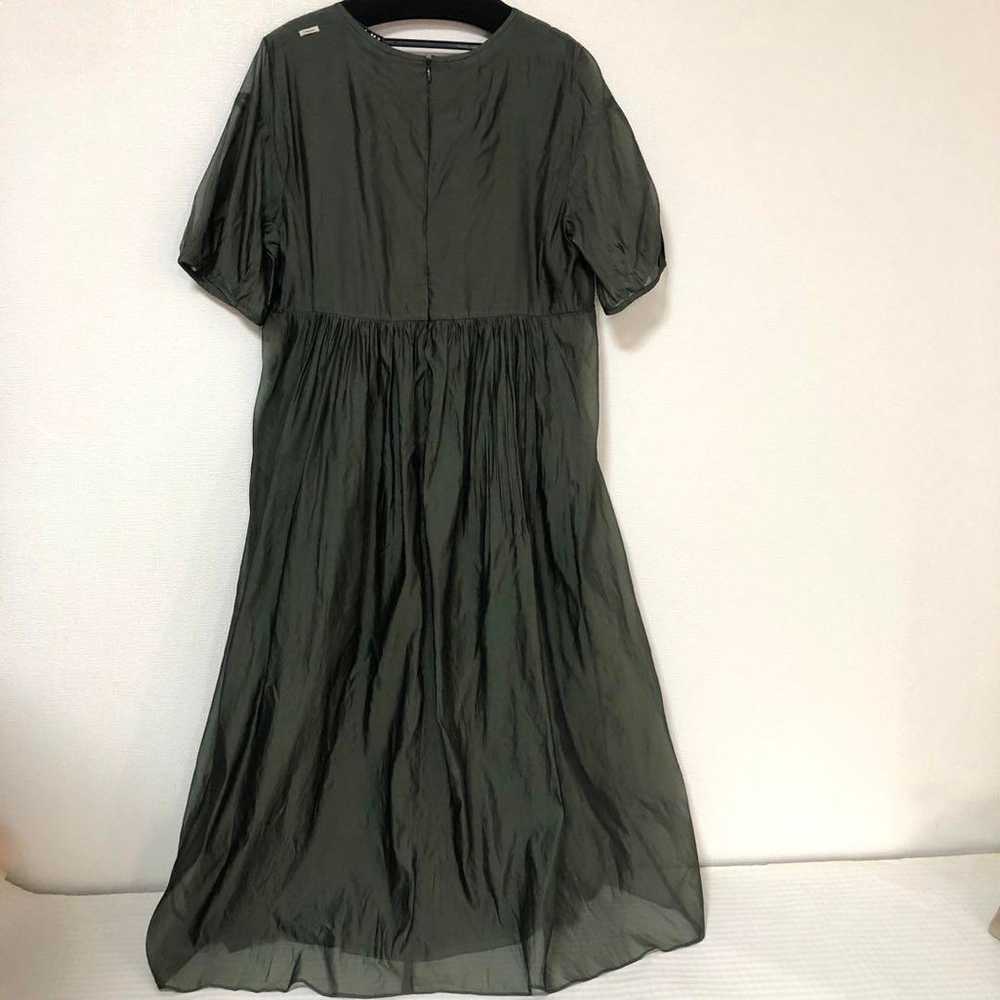 Es Max Mara Cotton Silk Organza Dress - image 6