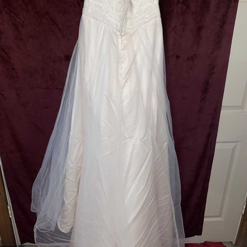 David's Bridal Wedding Gown - image 10