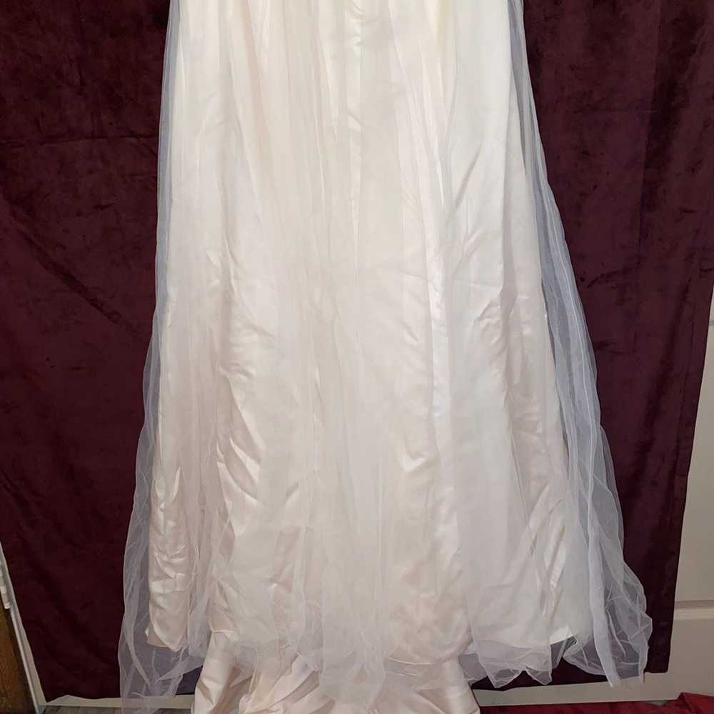 David's Bridal Wedding Gown - image 5