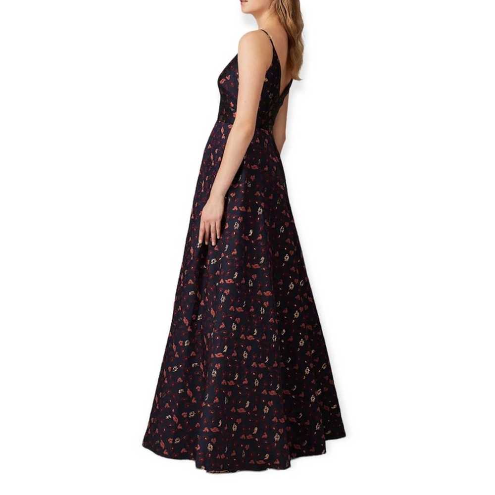 ML Monique Lhuillier v-Neck Floral Embroidered Ja… - image 2