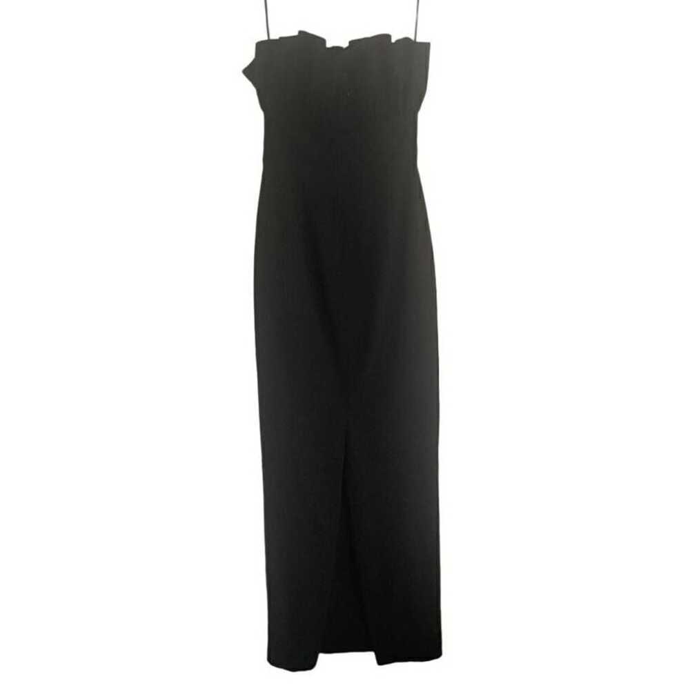 SAU LEE Revolve Noah Gown Strapless Size 6 Black - image 5