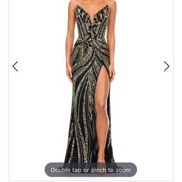 ashley lauren prom dress - image 1