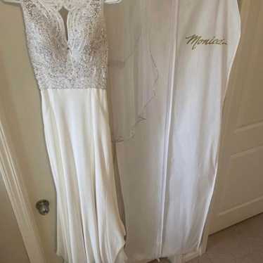 Martina Liana White Wedding Dress - image 1