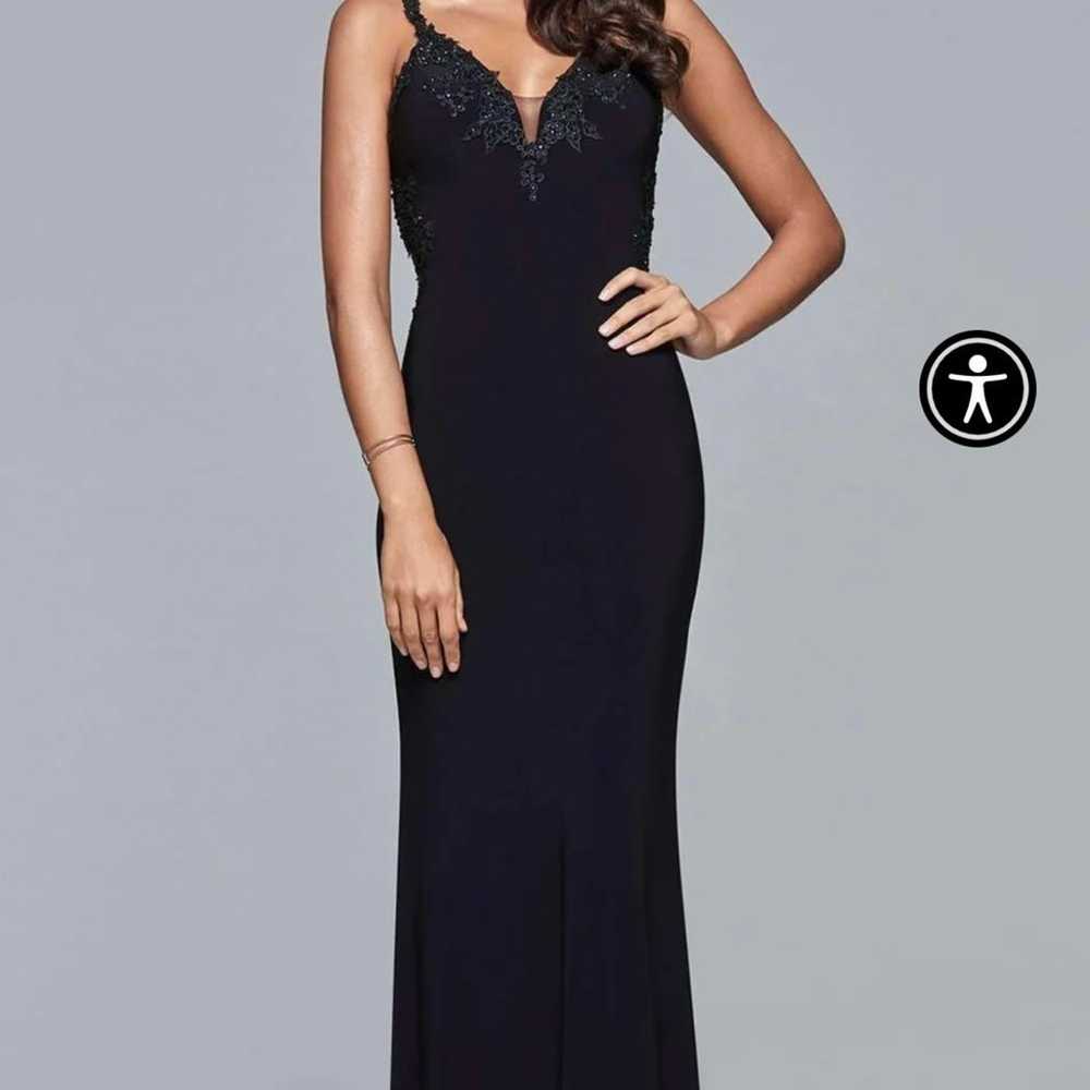 black prom dress - image 2