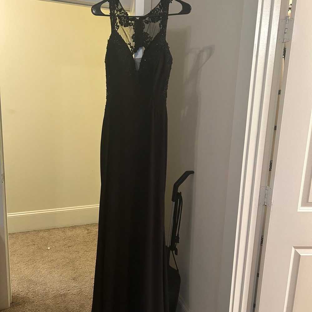 black prom dress - image 4