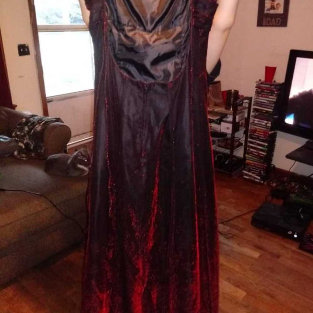 Dark Red Dress - image 1