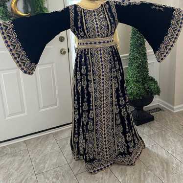 palestinian thobe falahi thoub dress