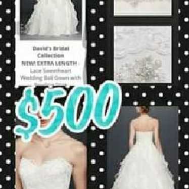 David's bridal wedding dress - image 1