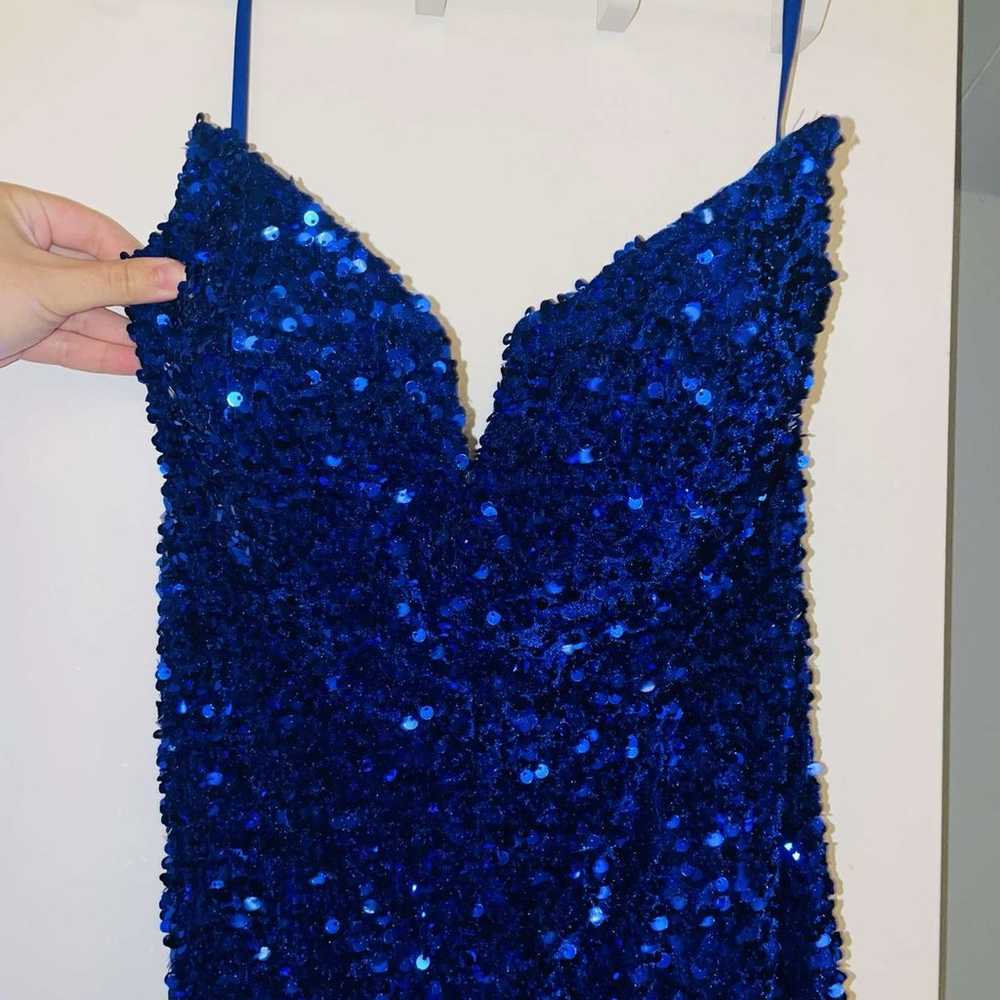 beautiful portia & scarlett royal blue sparkling … - image 10