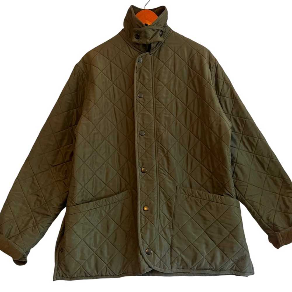 Fjall Quilted Chore Coat Barn Jacket Men Small Ol… - image 4