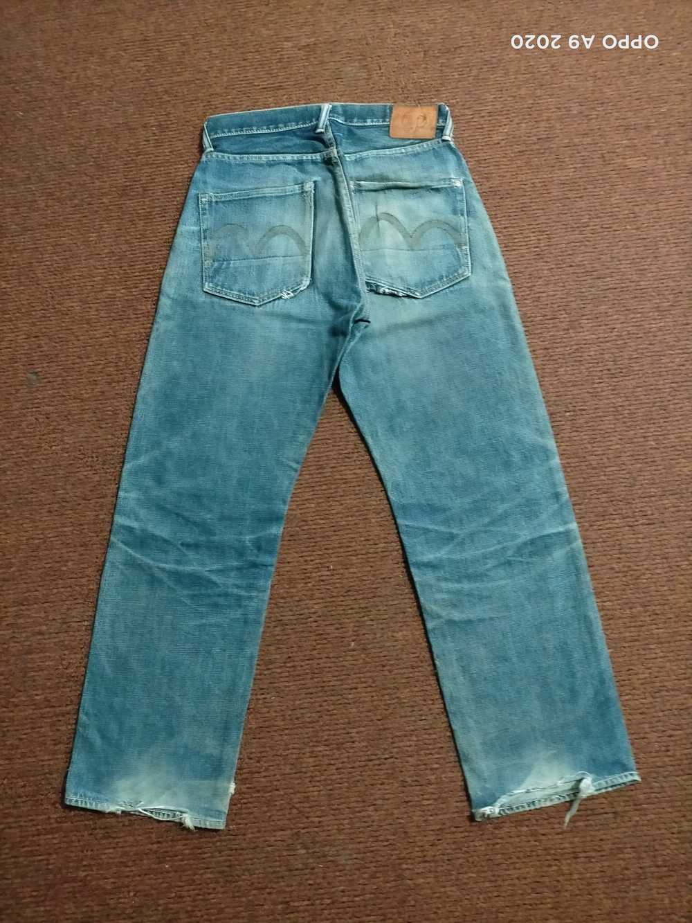 Japanese Brand Vintage Evis Distressed selvedge D… - image 4