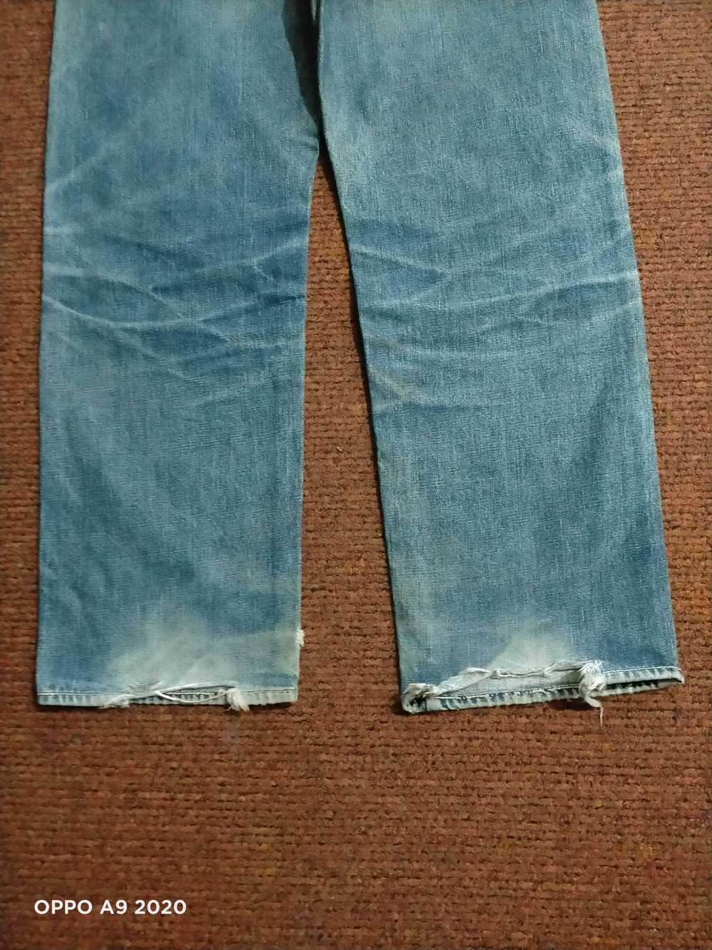 Japanese Brand Vintage Evis Distressed selvedge D… - image 6