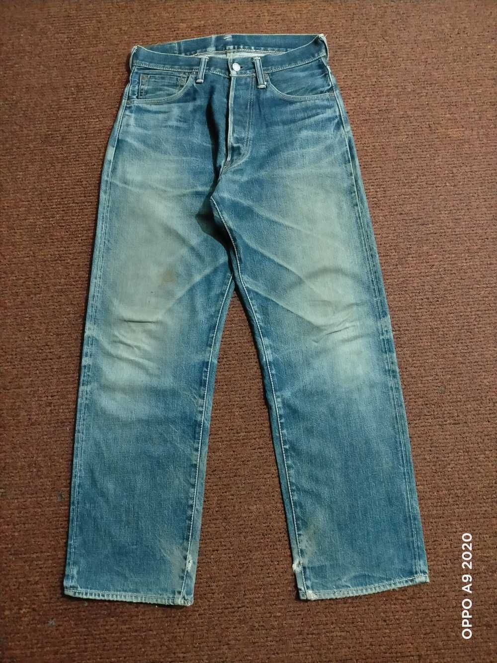 Japanese Brand Vintage Evis Distressed selvedge D… - image 8