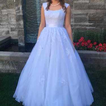 Cotillion dresses white hotsell