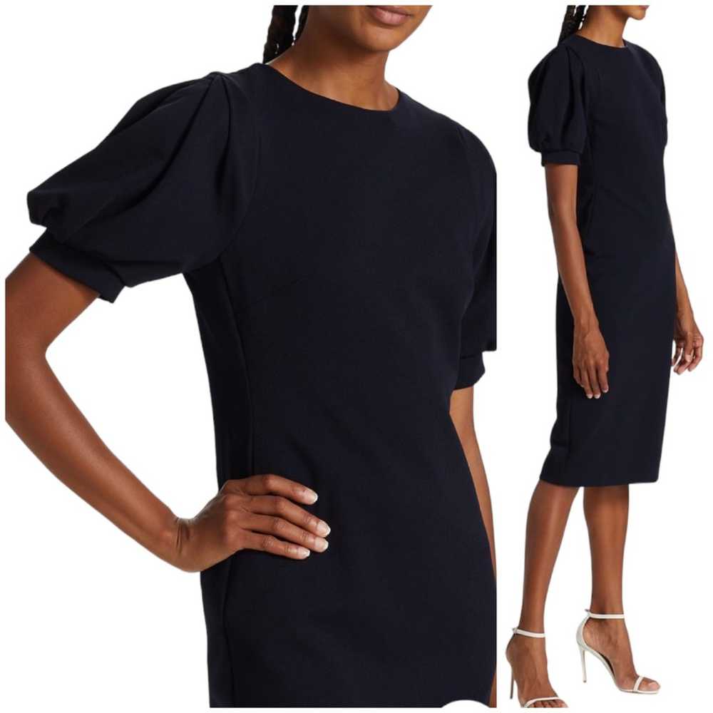 MaxMara NWOT Unione Puff-Sleeve Body-Con Stretch … - image 3