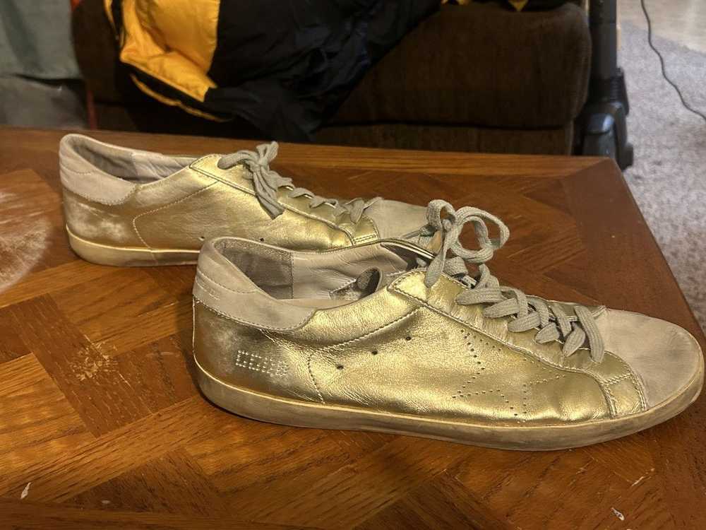 Golden Goose Golden goose superstar gold leather - image 5