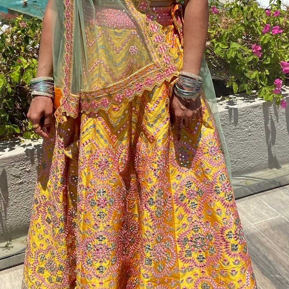 Indian Chaniya Choli Dress - image 3