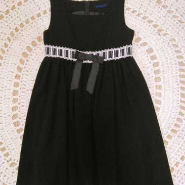 Moi-meme-Moitie Early Ladder Race Jumper Skirt Bl… - image 1