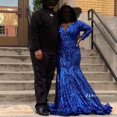 Custom made prom dress