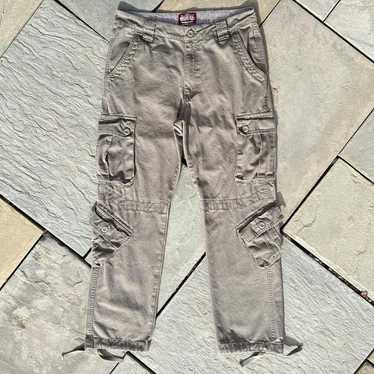 Other Multi-Pocket Khaki Grey Cargo Utility Pants - image 1