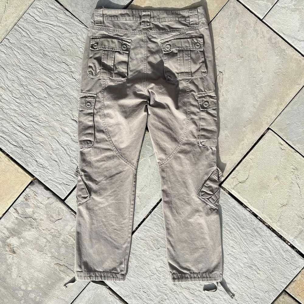 Other Multi-Pocket Khaki Grey Cargo Utility Pants - image 2