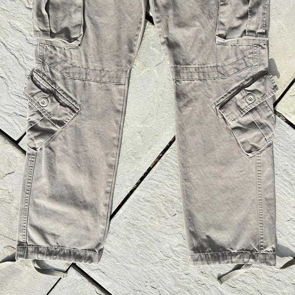 Other Multi-Pocket Khaki Grey Cargo Utility Pants - image 5