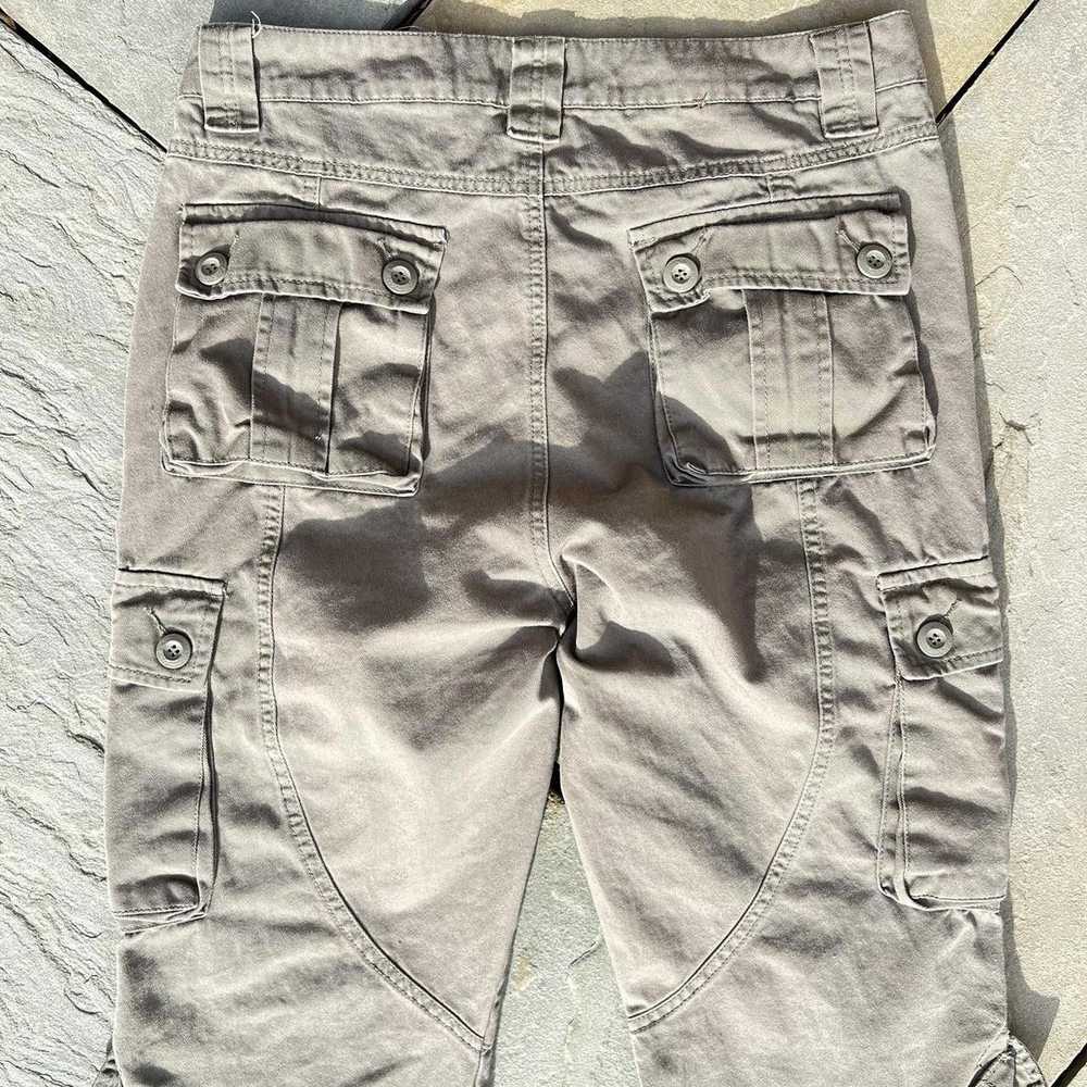 Other Multi-Pocket Khaki Grey Cargo Utility Pants - image 6