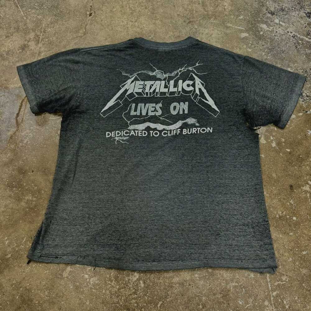 Band Tees × Metallica × Vintage 1980s Metallica R… - image 7