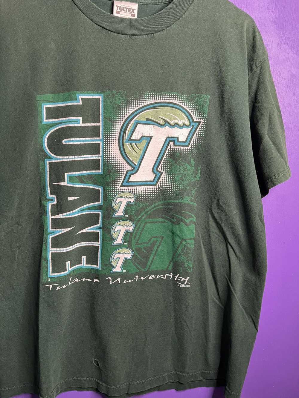 American College × Vintage Vintage 90s Tulane uni… - image 3