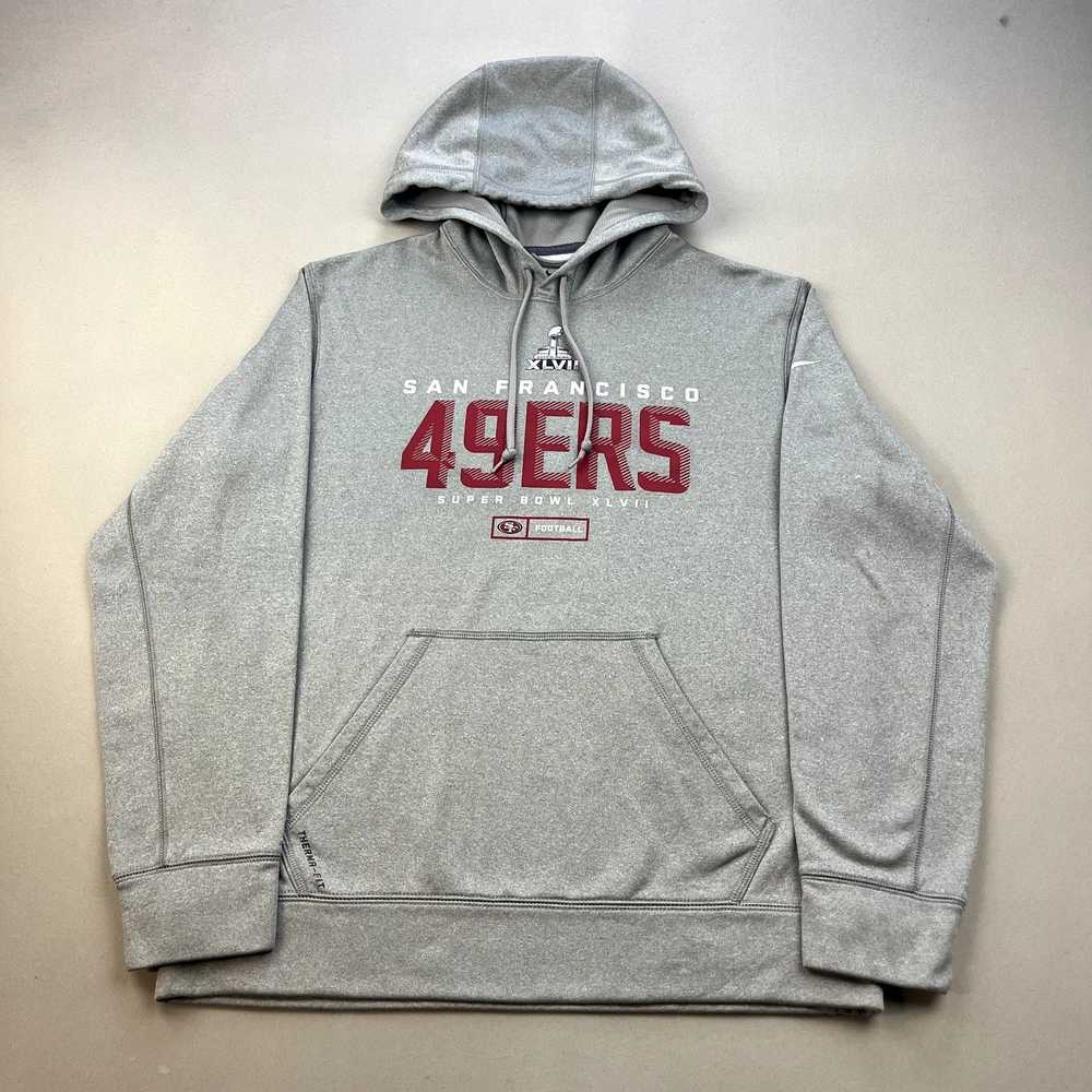 NFL × Nike Nike San Francisco 49ers Hoodie Sweats… - image 1