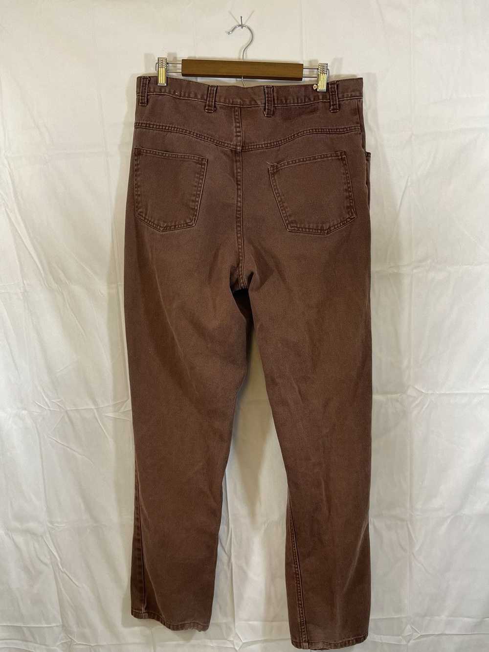 Vintage Vintage Sun Faded Brown Distressed Y2K Sk… - image 11