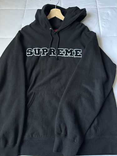 Supreme Supreme Corduroy Collegiate Logo Hoodie