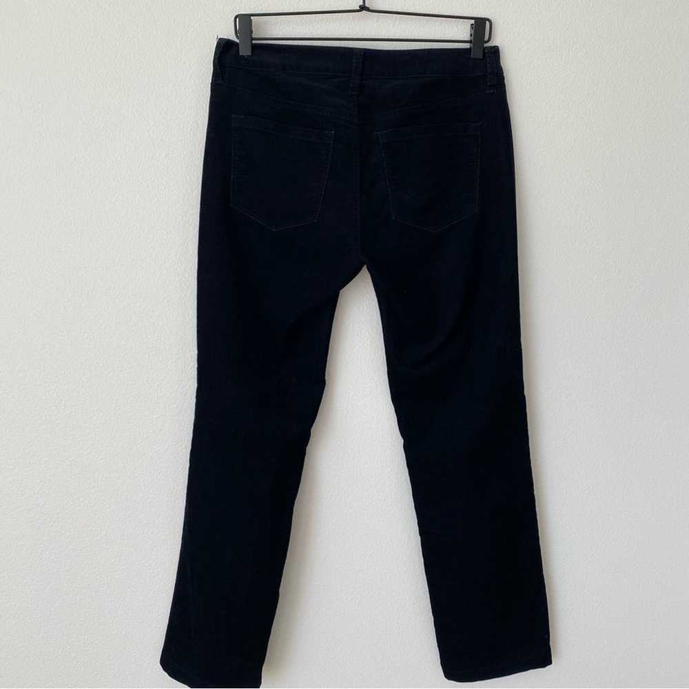 Loft LOFT Modern Straight Black Corduroy Pants Si… - image 8