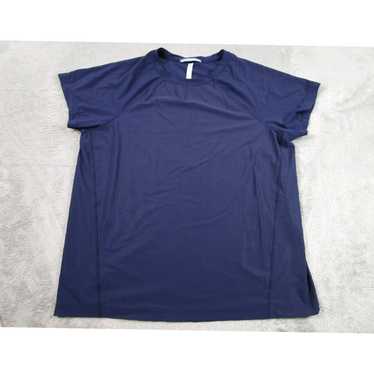 Athleta Modern Casual Blue Small Athleta Tee Top … - image 1