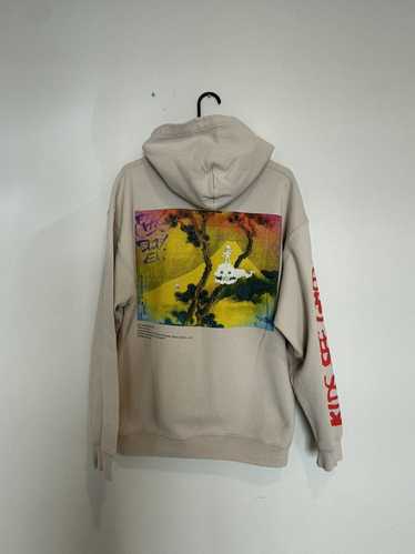 Kids See Ghosts KSG Kanye West Kid Cudi Murakami Hip Hop Rap Tour Merch store Hoodie M