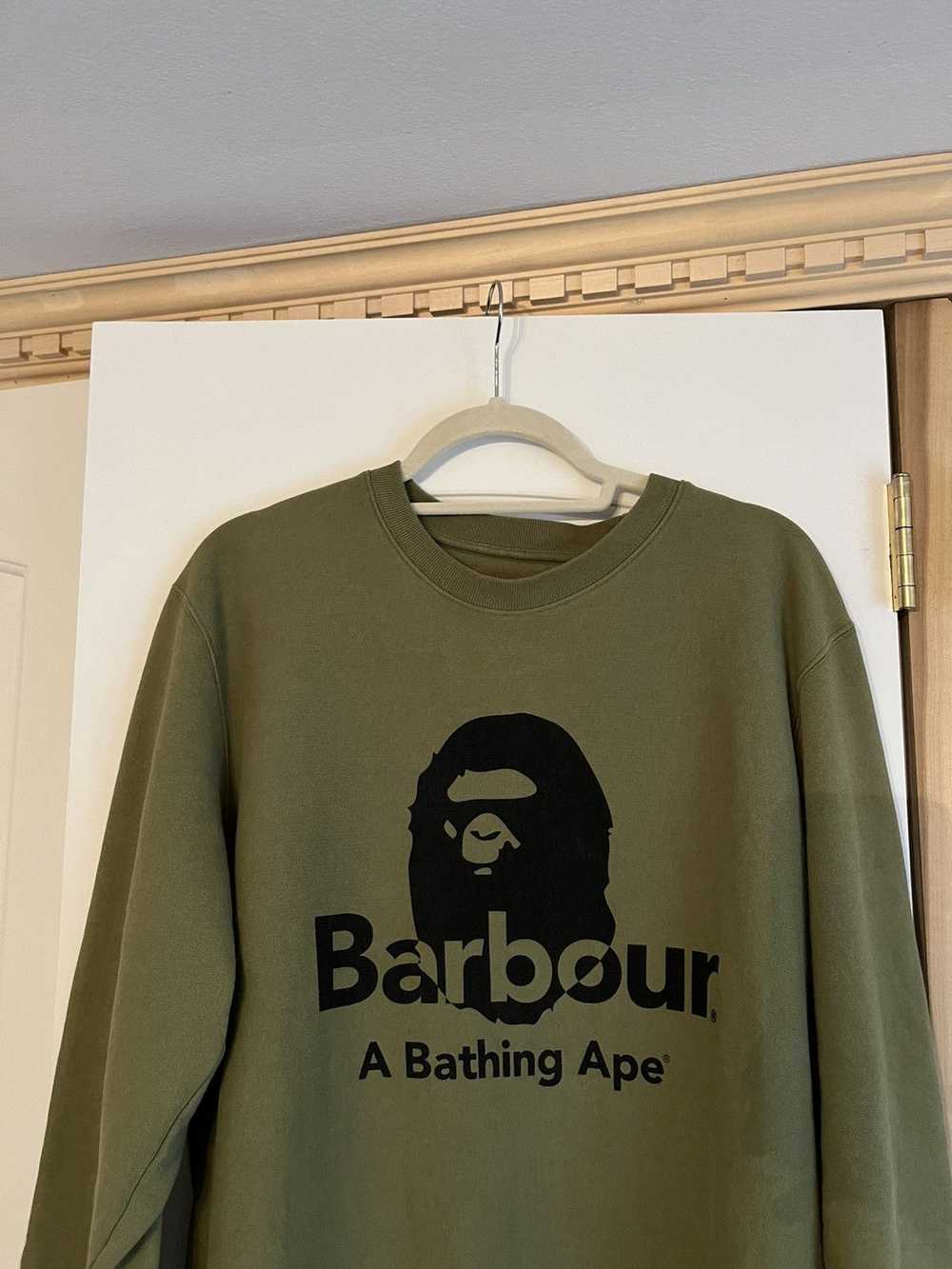 Bape × Barbour A Bathing Ape x Barbour Sweatshirt… - image 2