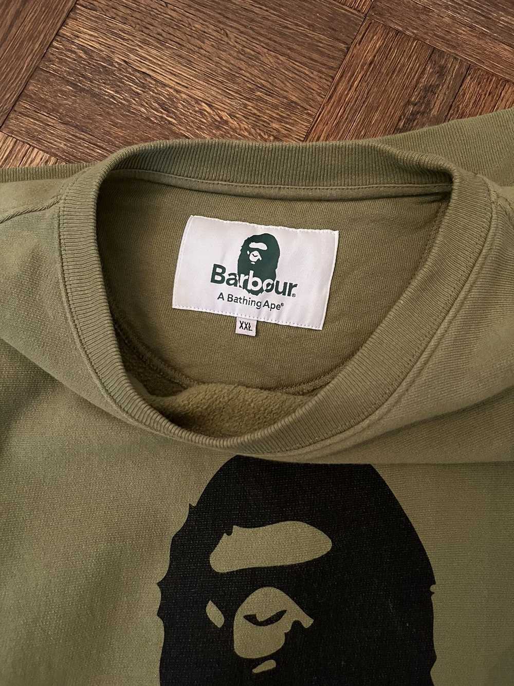 Bape × Barbour A Bathing Ape x Barbour Sweatshirt… - image 3