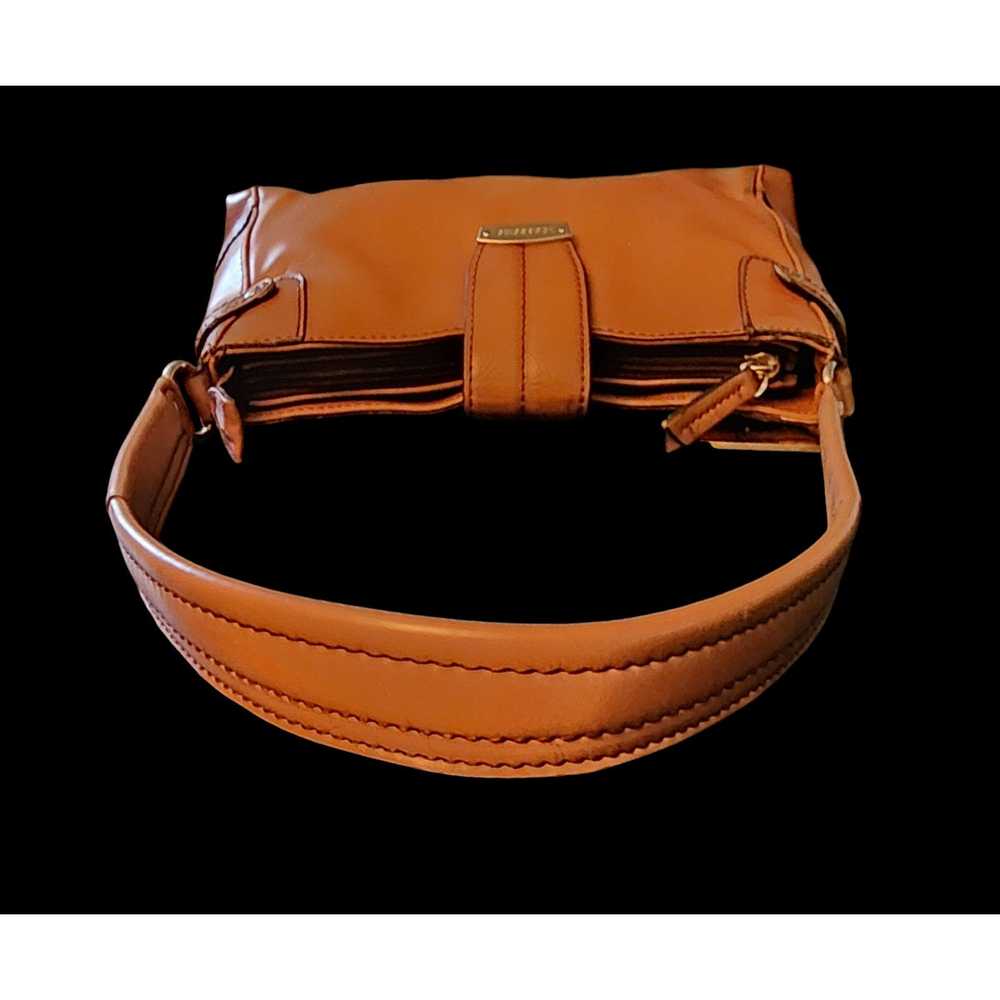 Claiborne Liz Claiborne Faux Leather Small Handba… - image 5