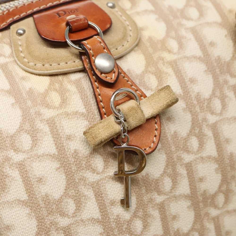 Dior Romantique Beige Canvas Handbag (Pre-Owned) - image 12