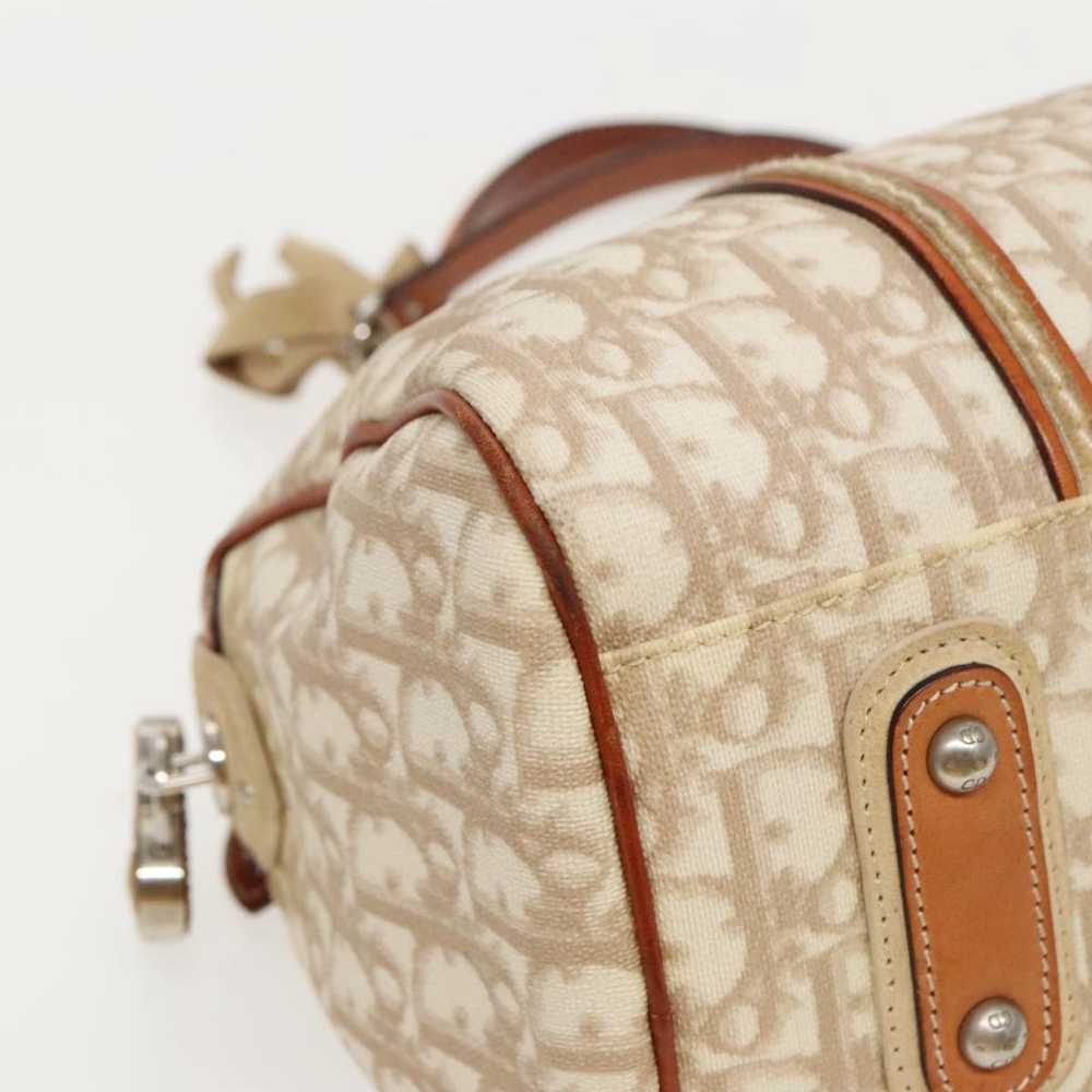 Dior Romantique Beige Canvas Handbag (Pre-Owned) - image 8