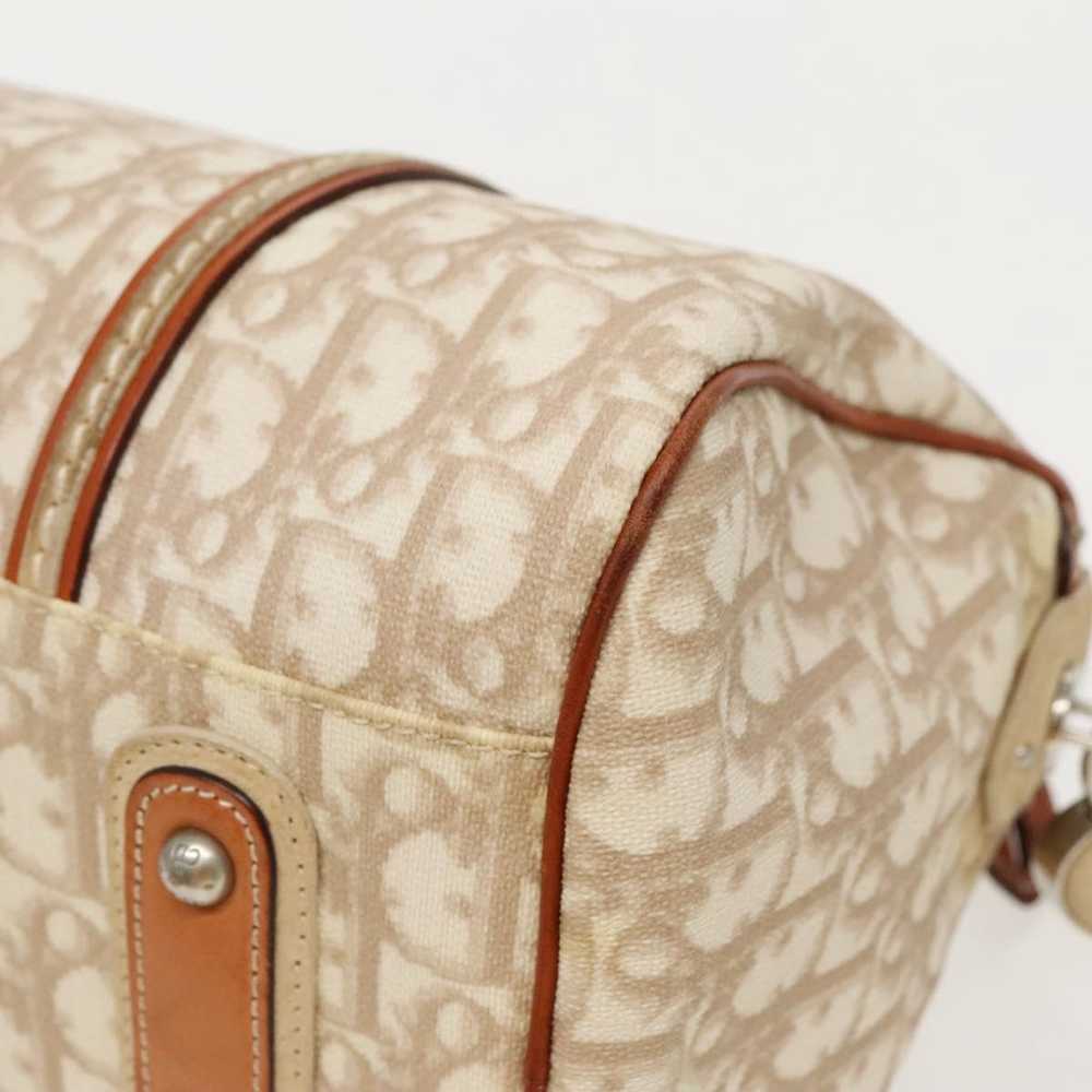 Dior Romantique Beige Canvas Handbag (Pre-Owned) - image 9