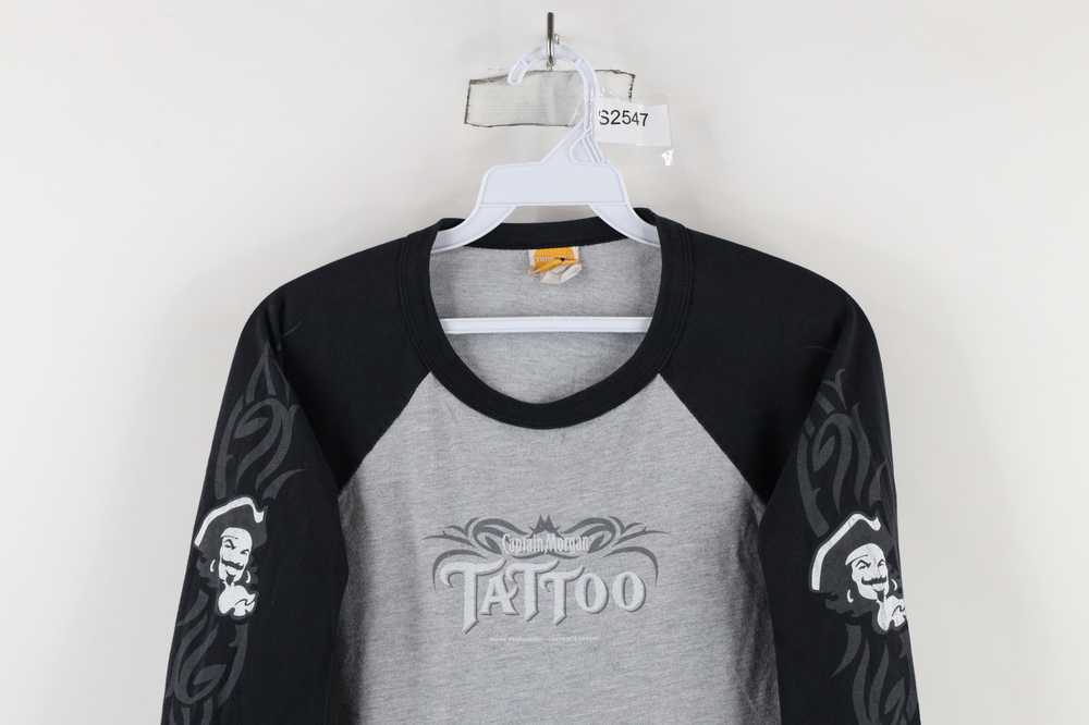 Vintage Vintage Captain Morgan Tattoo 3/4 Raglan … - image 2