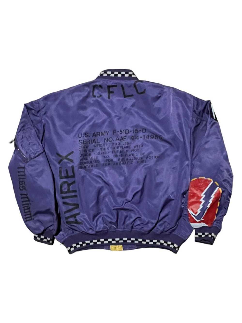 Alpha Industries × Avirex × Military VERY RARE VI… - image 2