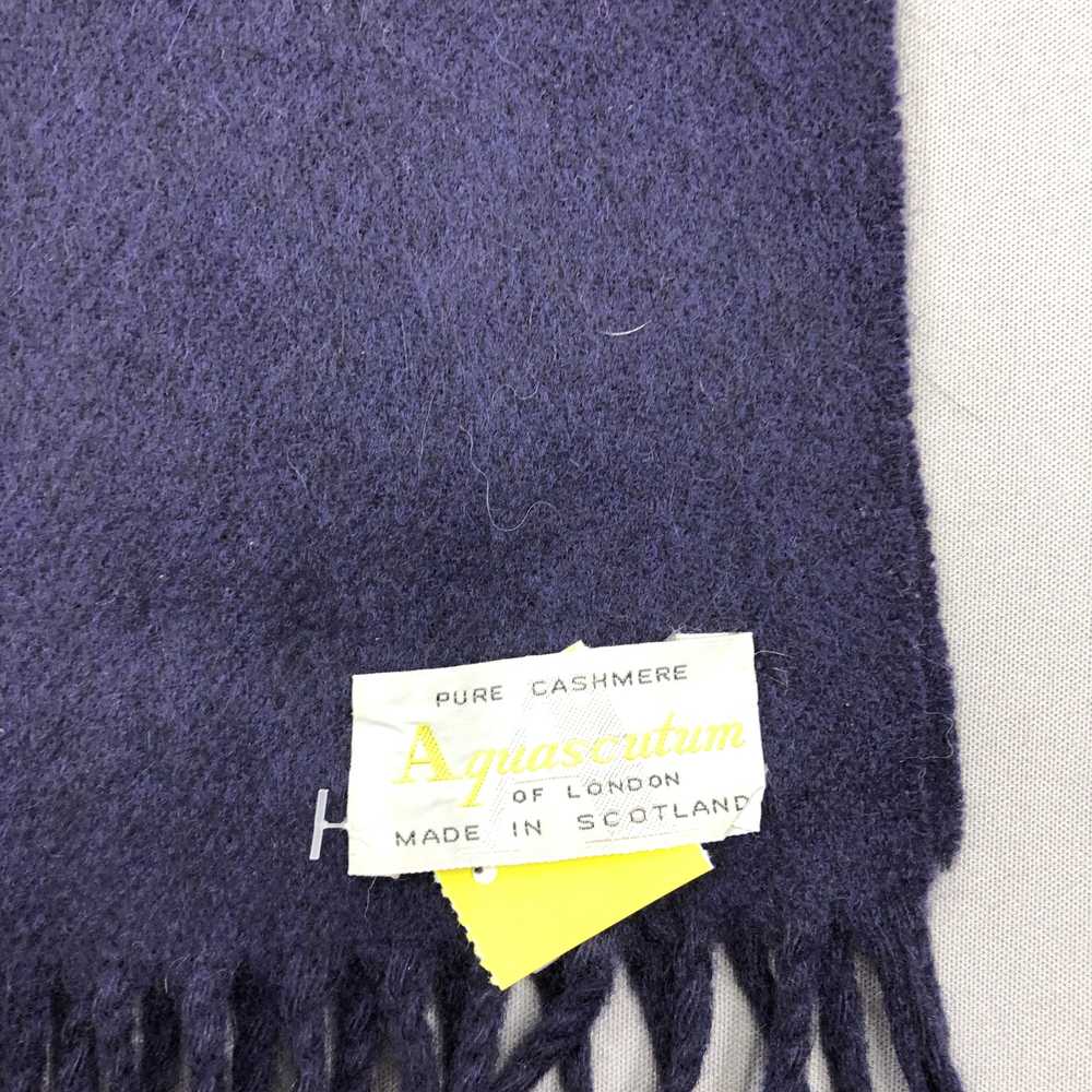 Aquascutum × Vintage Vintage Aquascutum Scarf Muf… - image 4