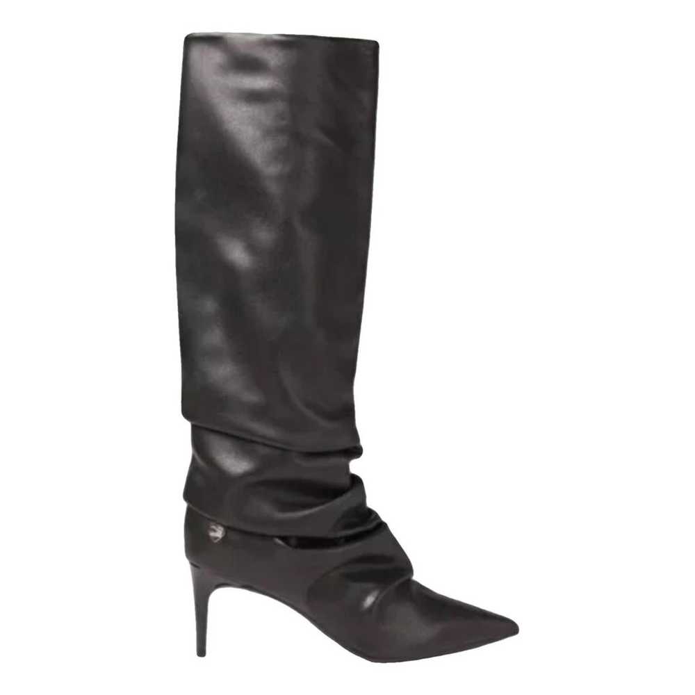 Moschino Love Leather boots