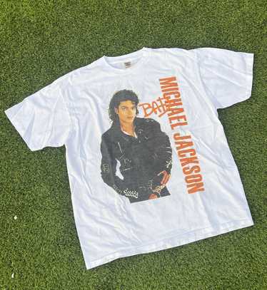 Michael Jackson × Vintage Michael Jackson Bad Tee