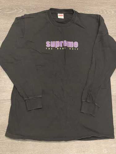 Supreme Supreme The Real Shit L/S Tee Black Size M